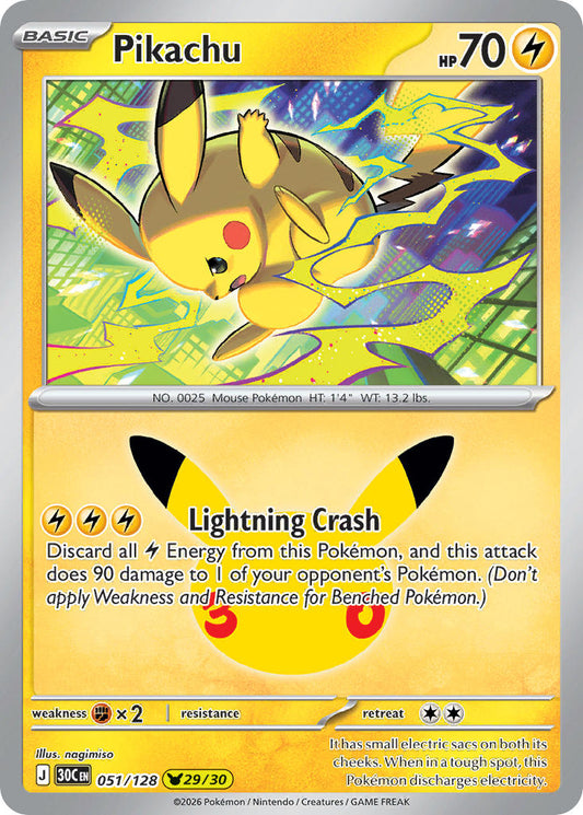 Pikachu | 30th Celebration - Pikachu 29/30