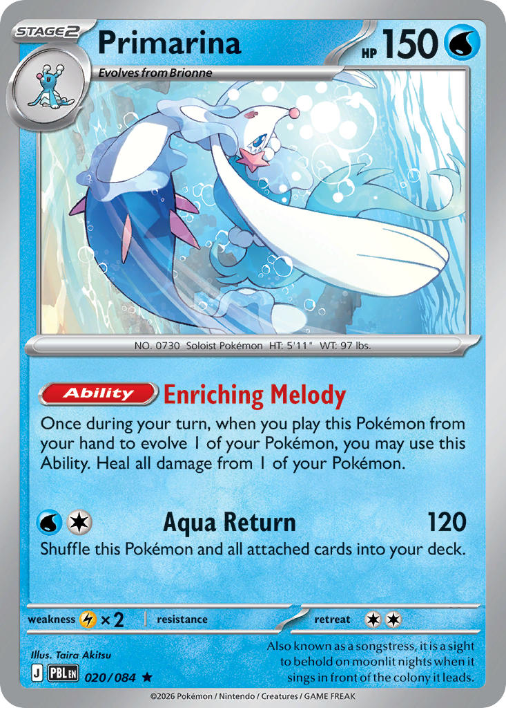 Primarina | Pitch Black 20/84