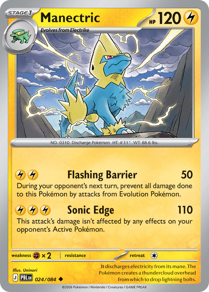 Manectric | Pitch Black 24/84