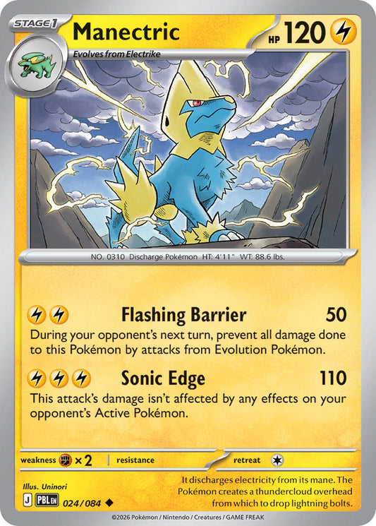 Manectric | Pitch Black 24/84
