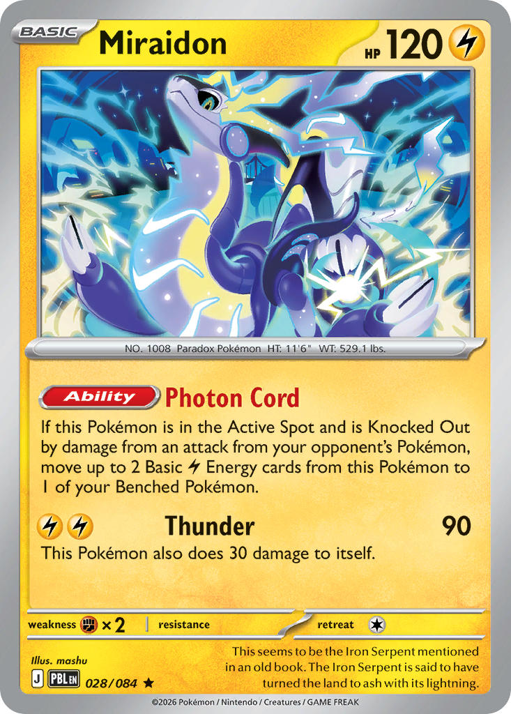 Miraidon | Pitch Black 28/84