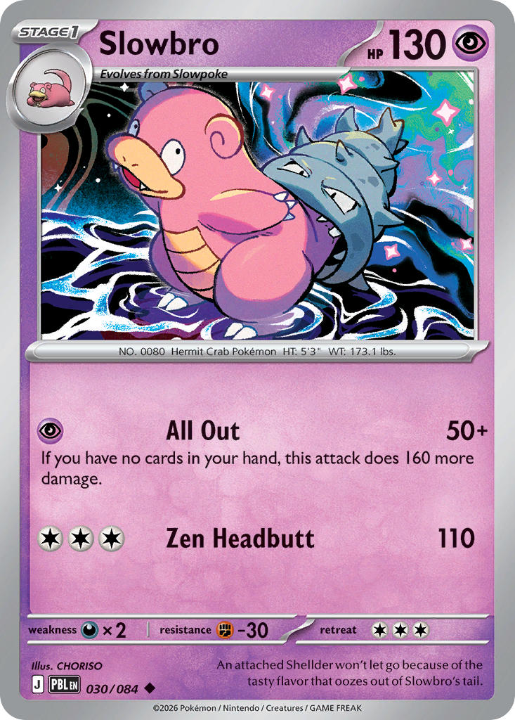 Slowbro | Pitch Black 30/84
