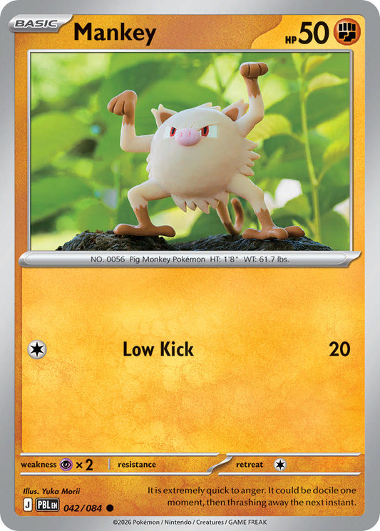 Mankey | Pitch Black 42/84