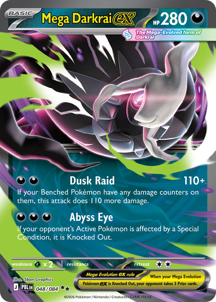 Mega Darkrai ex | Pitch Black 48/84