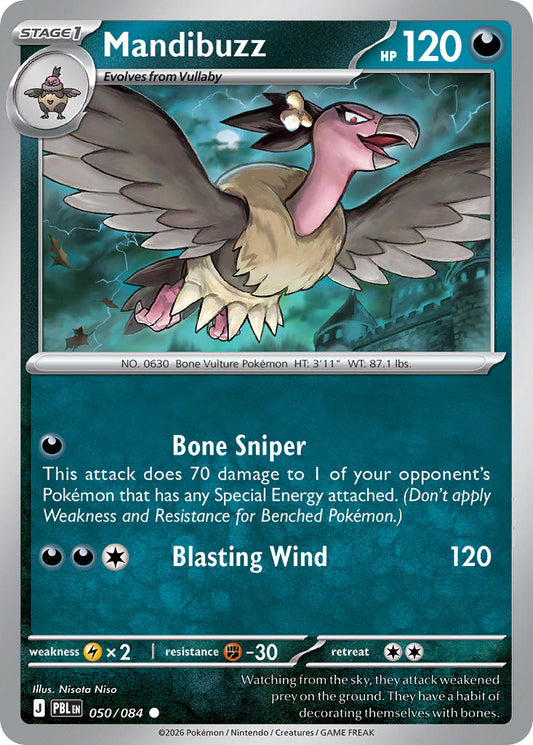 Mandibuzz | Pitch Black 50/84