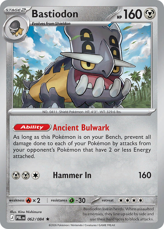 Bastiodon | Pitch Black 62/84