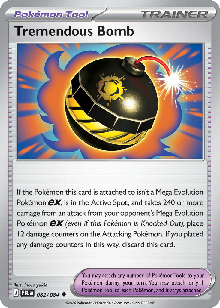 Tremendous Bomb | Pitch Black 82/84
