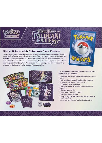 Pokemon TCG: Scarlet & Violet Paldean Fates ETB