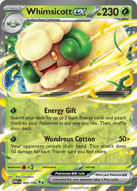 Whimsicott ex | White Flare 05/86