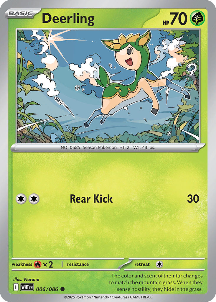Deerling | White Flare 06/86