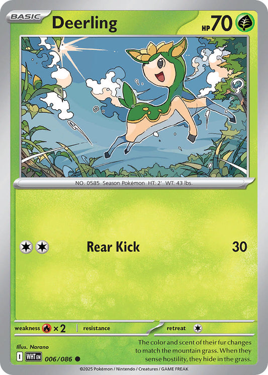 Deerling | White Flare 06/86