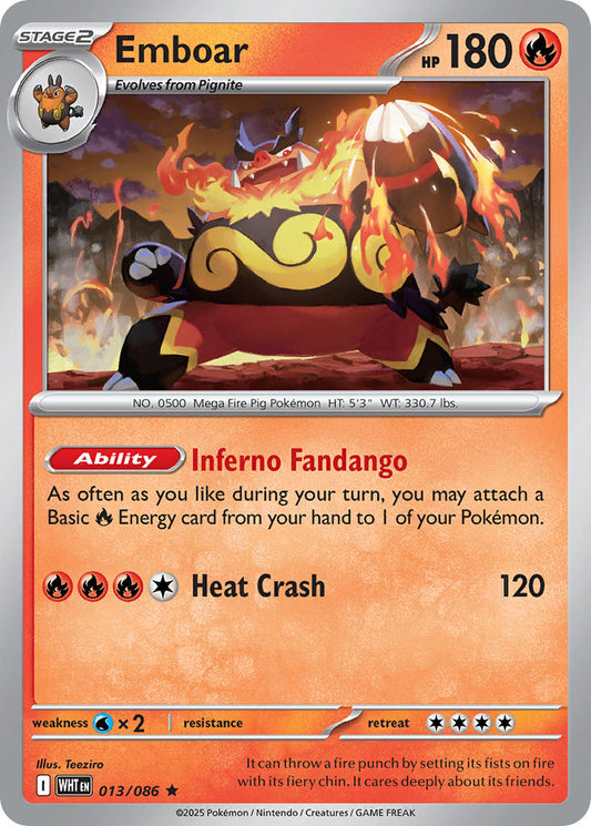 Emboar | White Flare 13/86