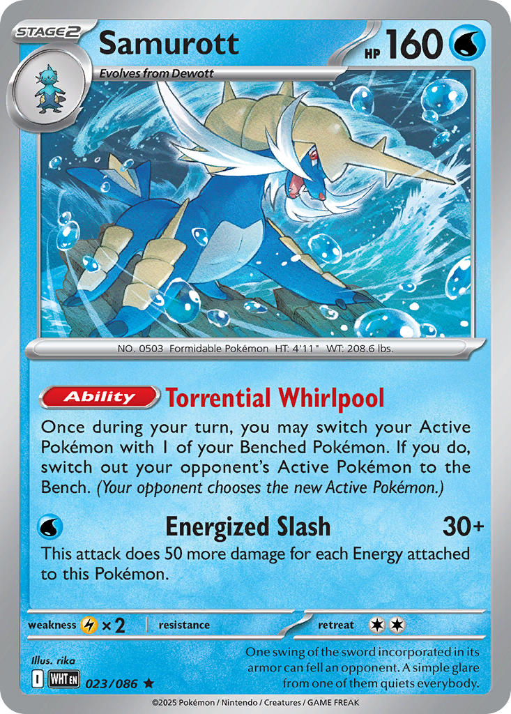 Samurott | White Flare 23/86
