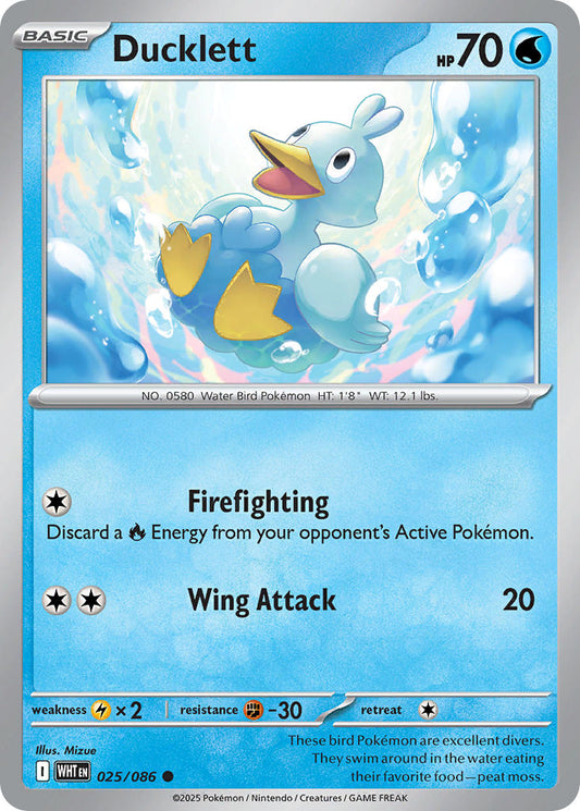 Ducklett | White Flare 25/86