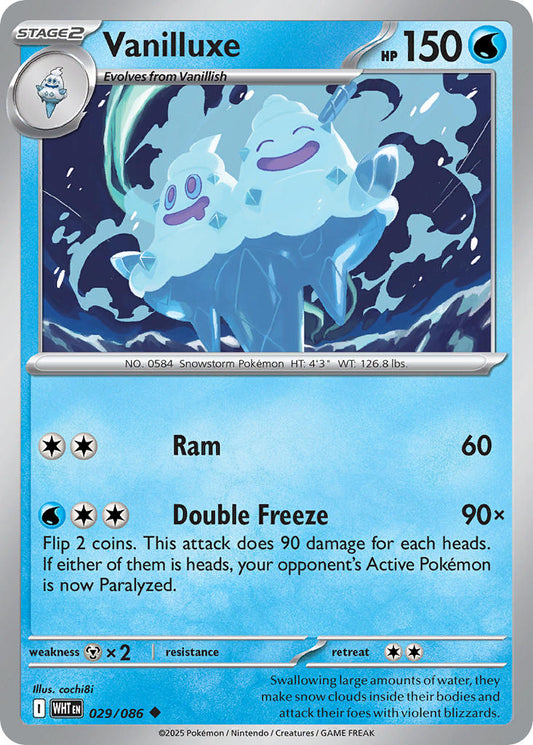 Vanilluxe | White Flare 29/86