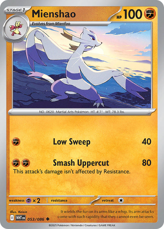 Mienshao | White Flare 53/86
