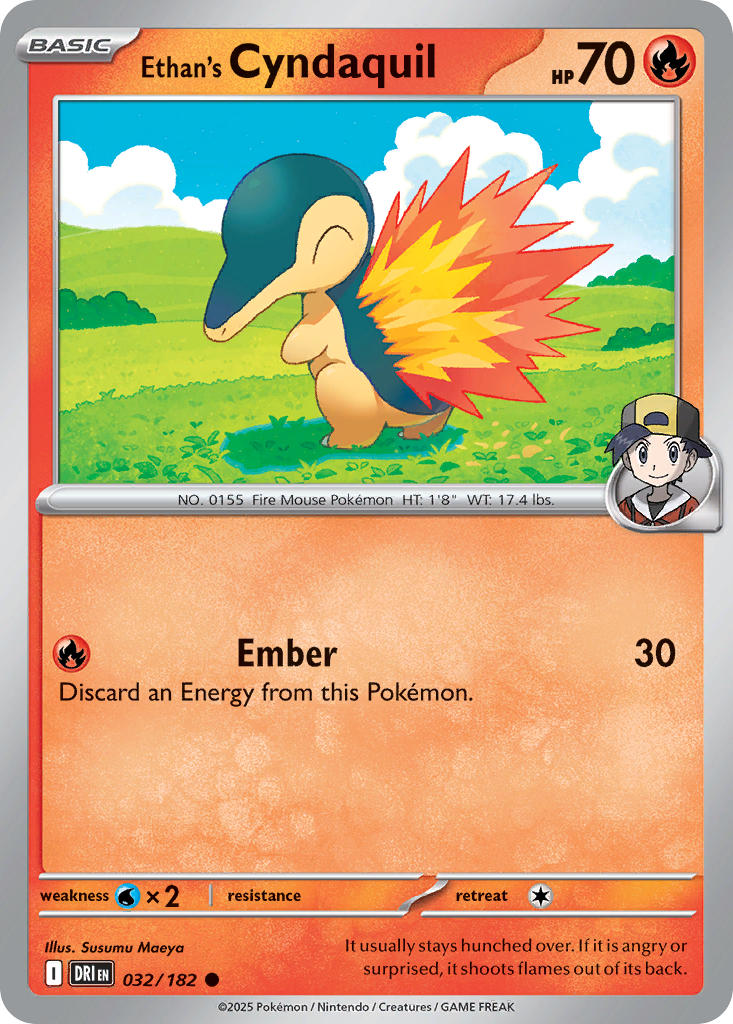 Ethan's Cyndaquil | Destined Rivals 32/182