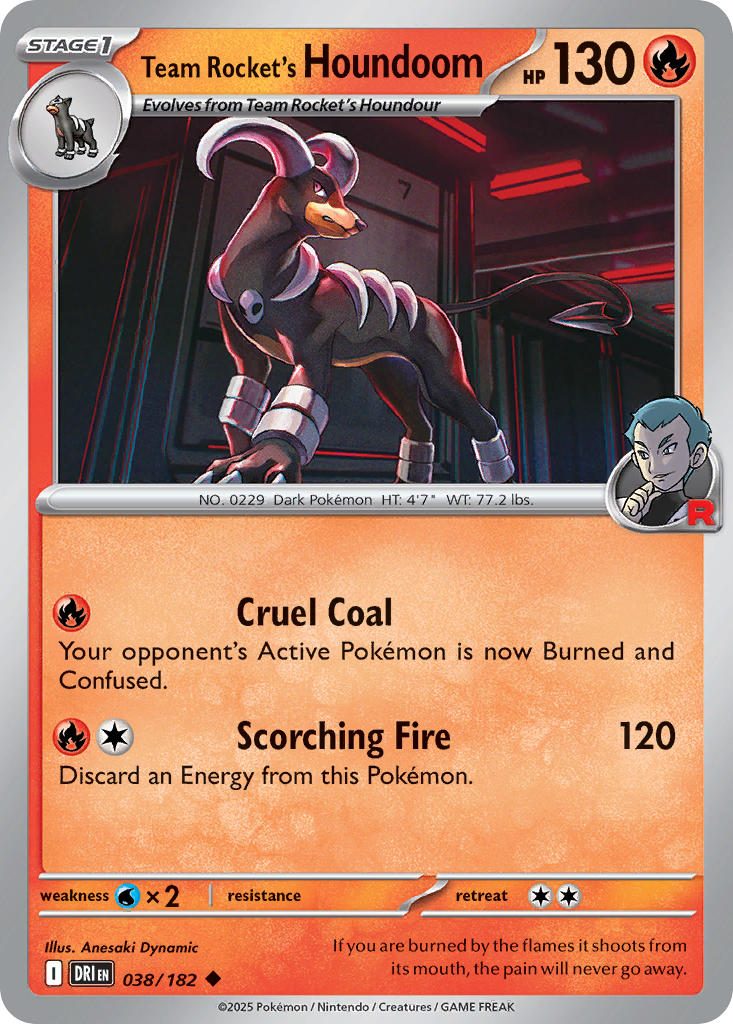 Team Rocket's Houndoom | Destined Rivals 38/182