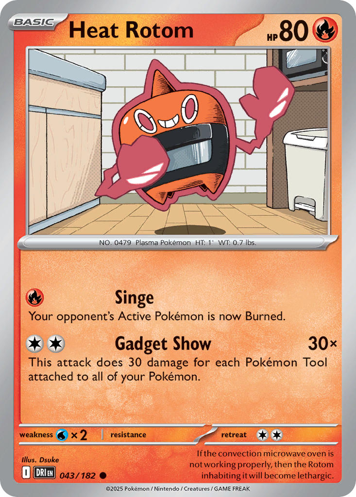 Heat Rotom | Destined Rivals 43/182