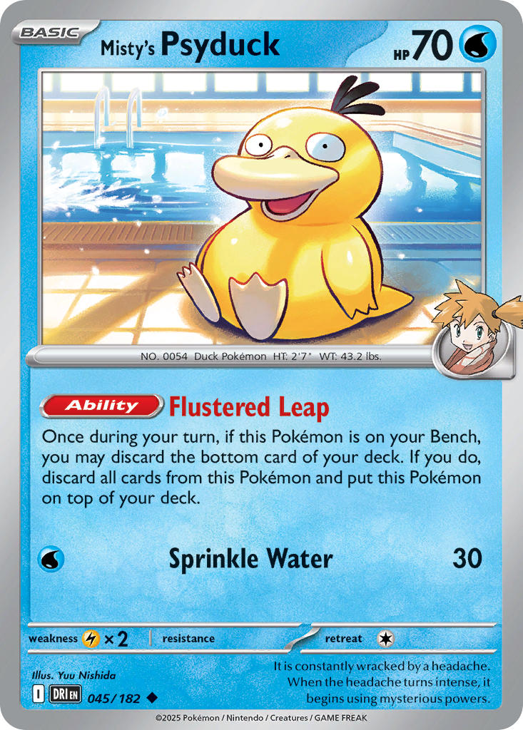Misty's Psyduck | Destined Rivals 45/182
