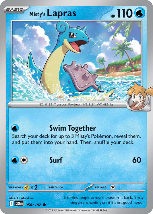 Misty's Lapras | Destined Rivals 50/182