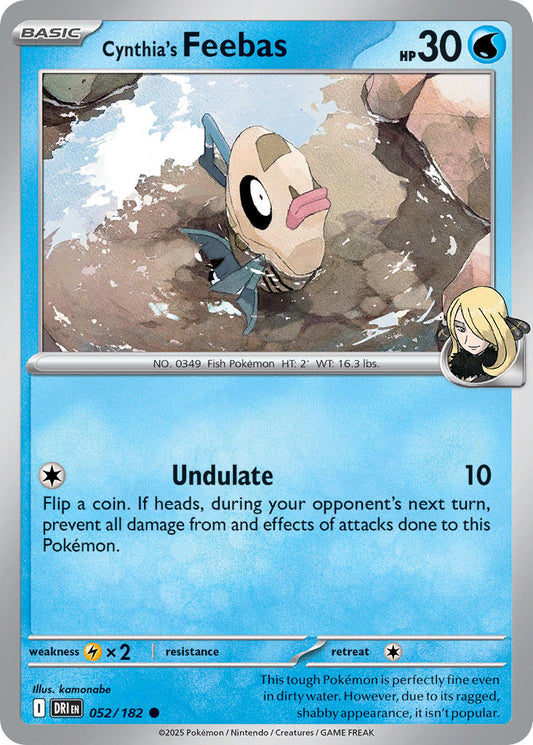 Cynthia's Feebas | Destined Rivals 52/182