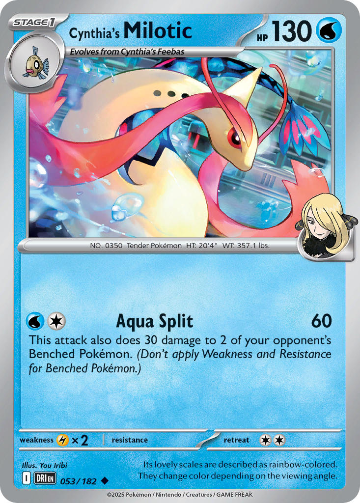 Cynthia's Milotic | Destined Rivals 53/182