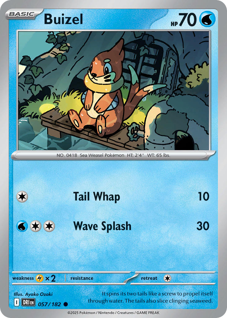 Buizel | Destined Rivals 57/182