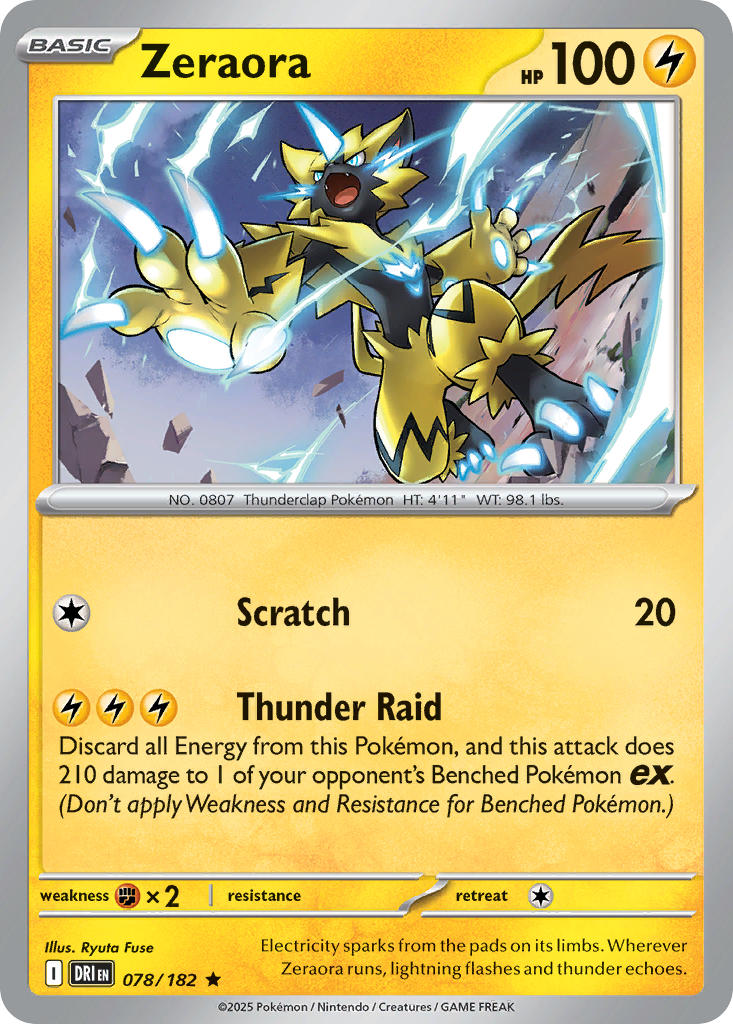 Zeraora | Destined Rivals 78/182