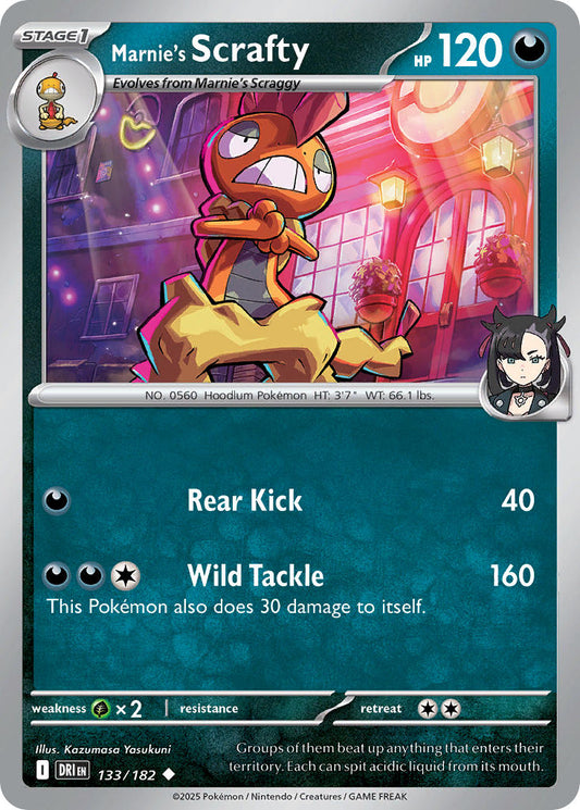 Marnie's Scrafty | Destined Rivals 133/182