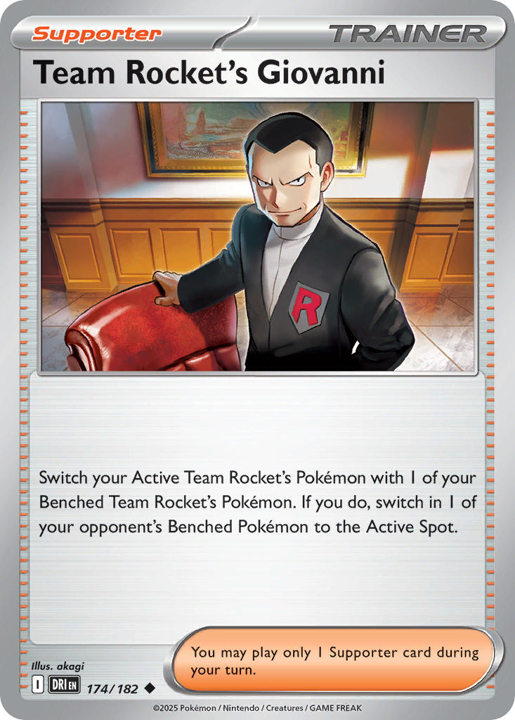 Team Rocket's Giovanni | Destined Rivals 174/182