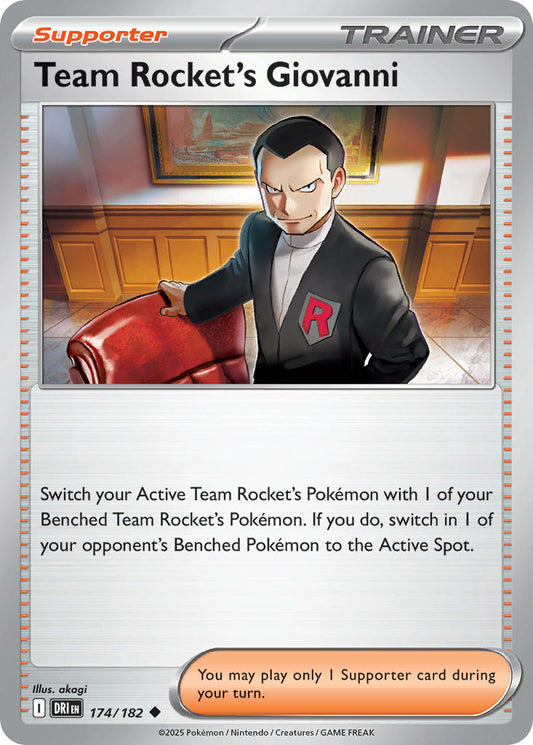 Team Rocket's Giovanni | Destined Rivals 174/182