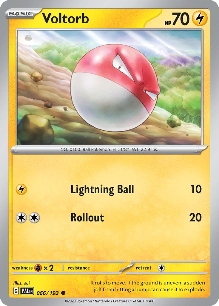 Voltorb | Paldea Evolved 066/193
