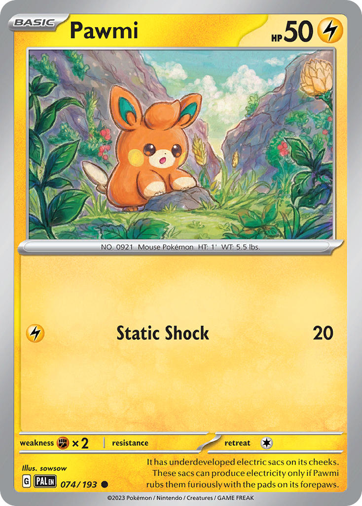 Pawmi | Paldea Evolved 074/193