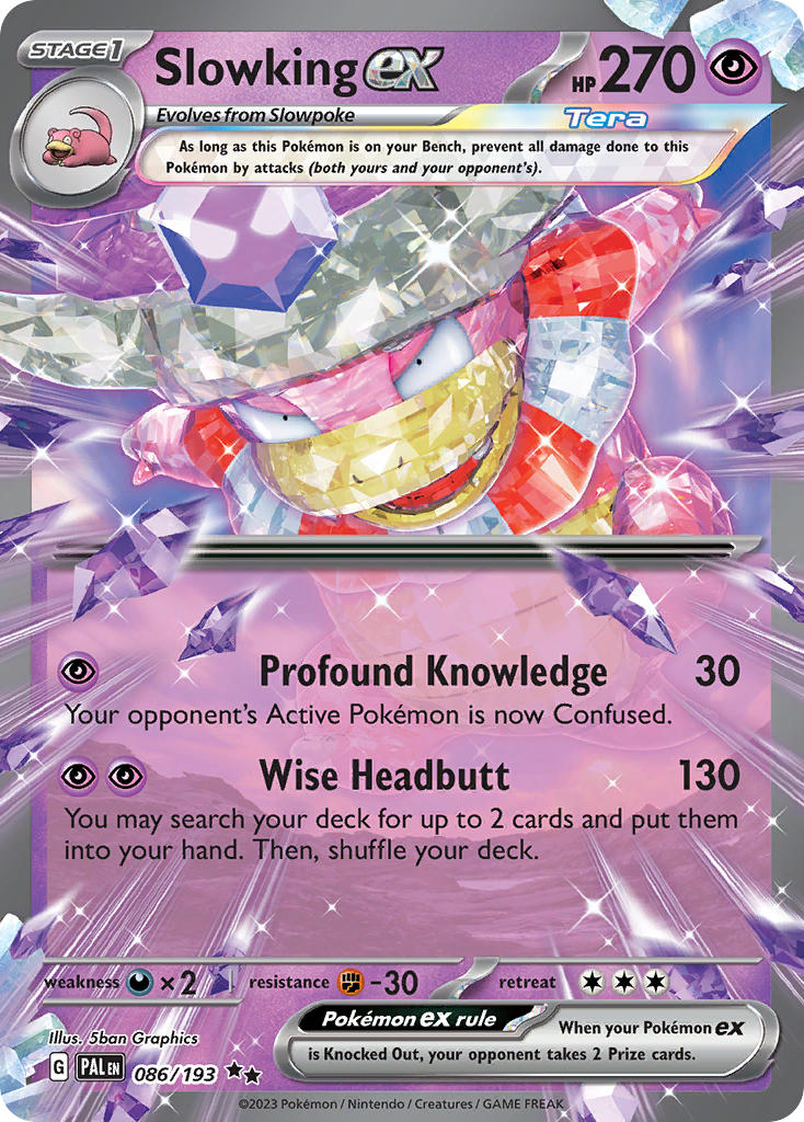 Slowking ex | Paldea Evolved 086/193
