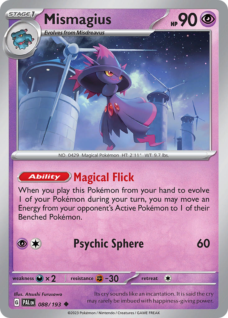 Mismagius | Paldea Evolved 088/193