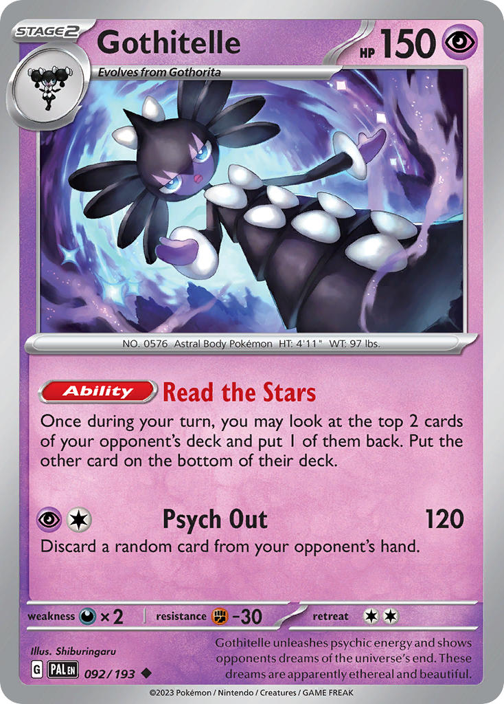 Gothitelle | Paldea Evolved 092/193