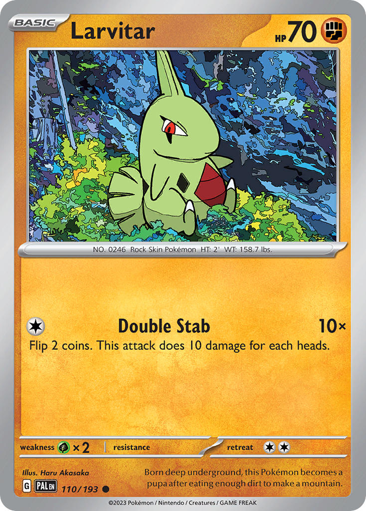 Larvitar | Paldea Evolved 110/193