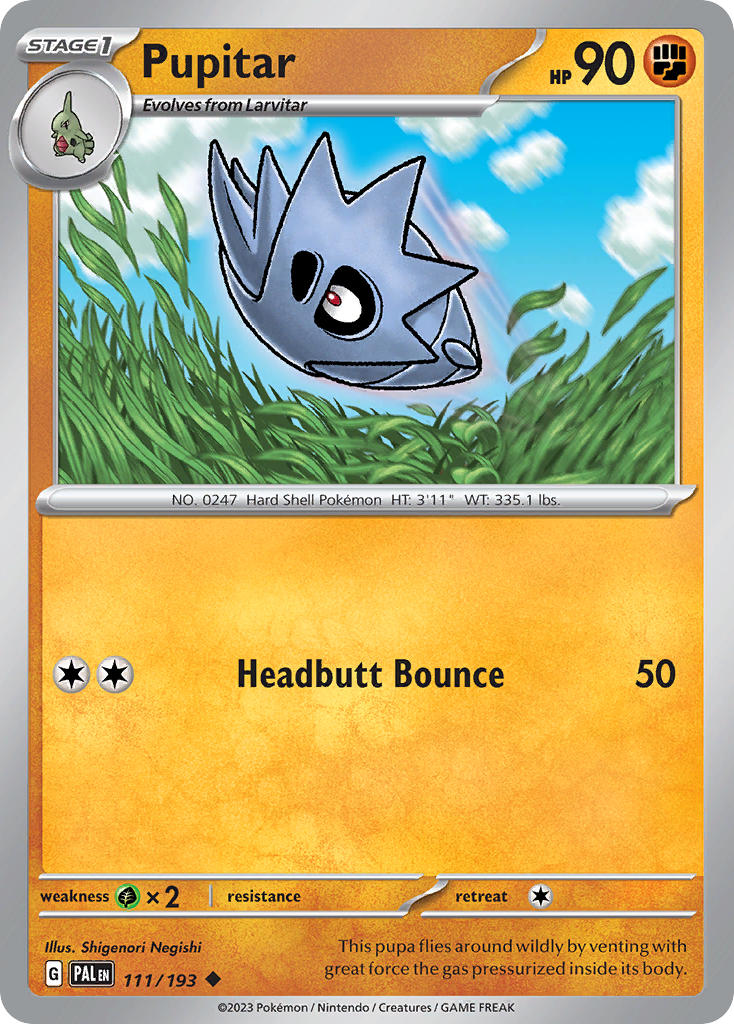 Pupitar | Paldea Evolved 111/193