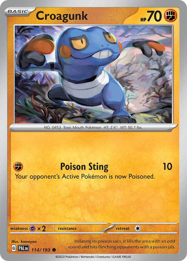 Croagunk | Paldea Evolved 114/193