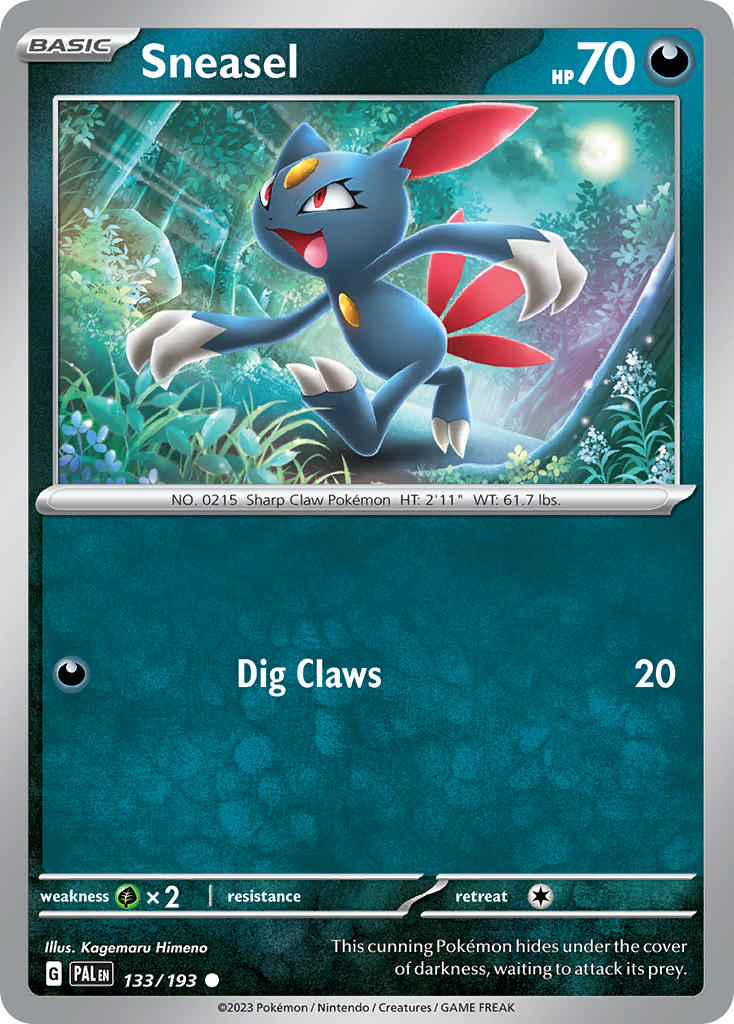 Sneasel | Paldea Evolved 133/193