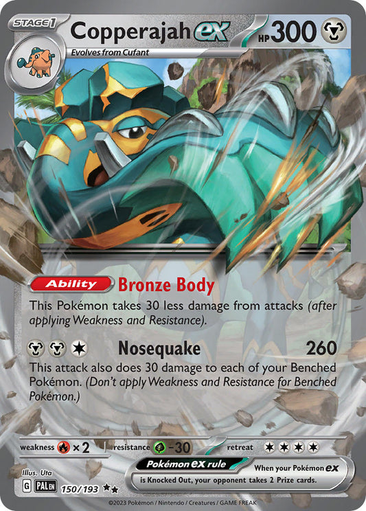 Copperajah ex | Paldea Evolved 150/193