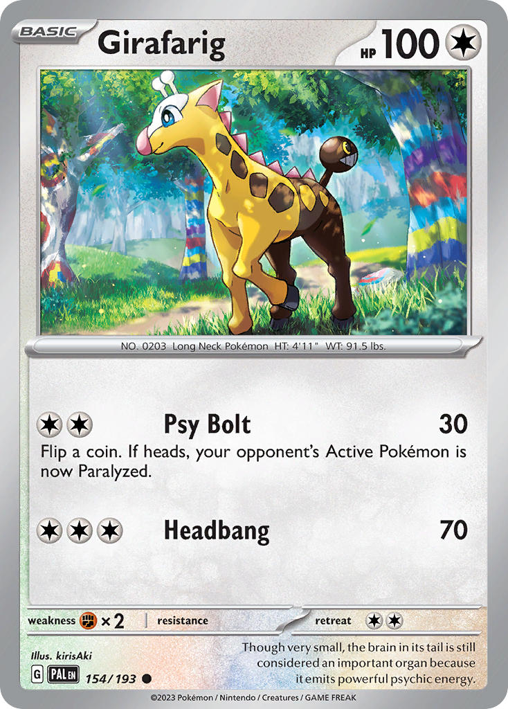 Girafarig | Paldea Evolved 154/193