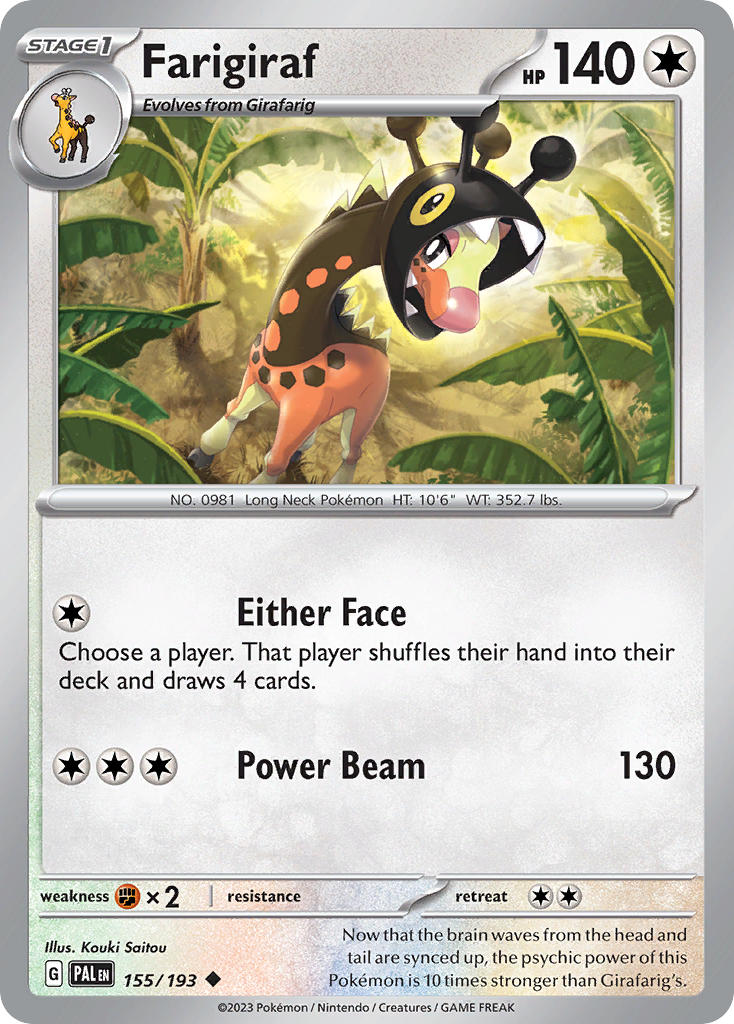 Farigiraf | Paldea Evolved 155/193