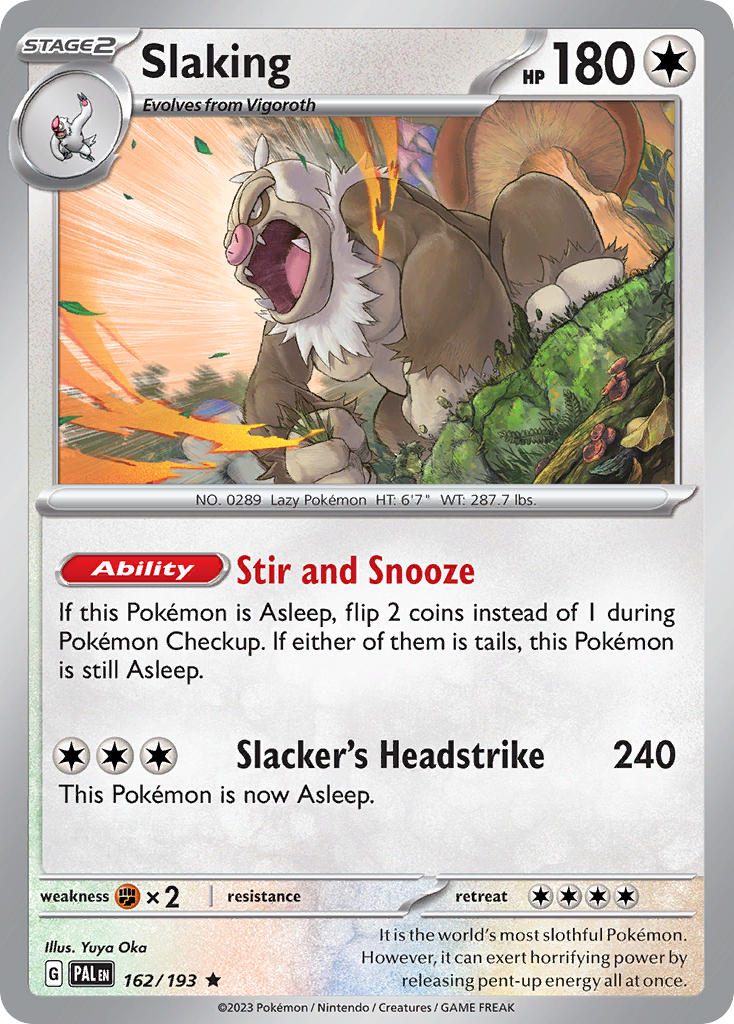 Slaking | Paldea Evolved 162/193