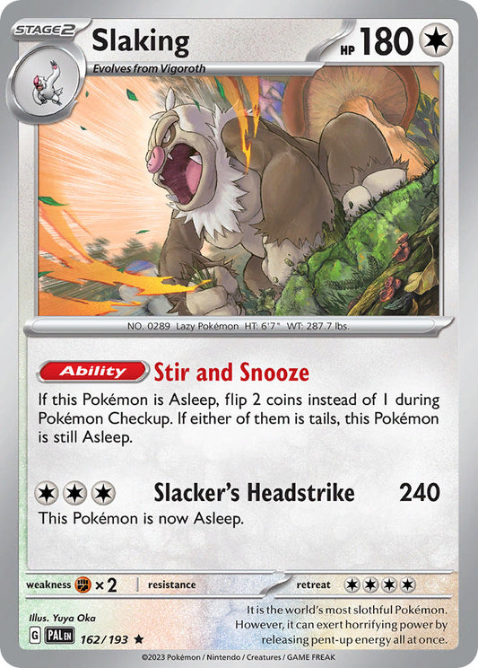 Slaking | Paldea Evolved 162/193