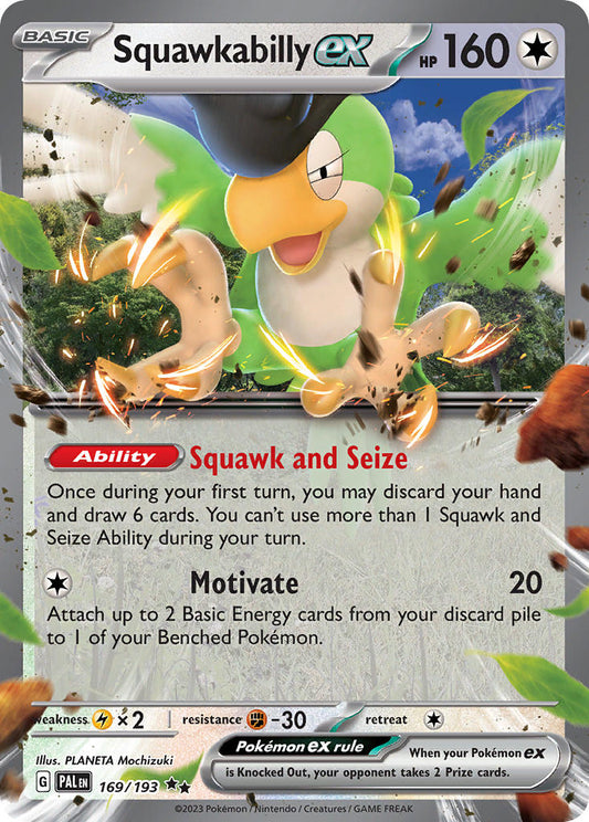 Squawkabilly ex | Paldea Evolved 169/193