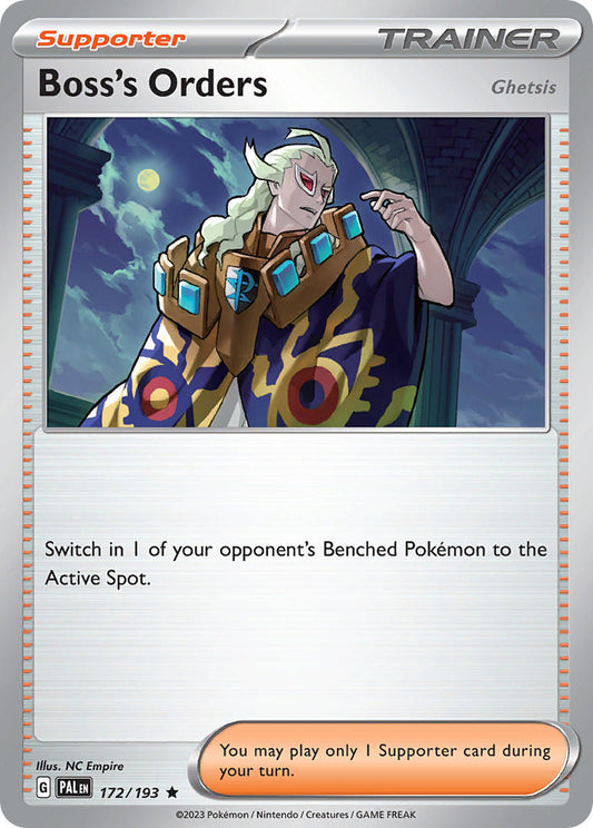 Boss's Orders | Paldea Evolved 172/193