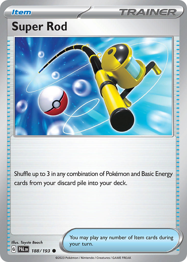 Super Rod | Paldea Evolved 188/193