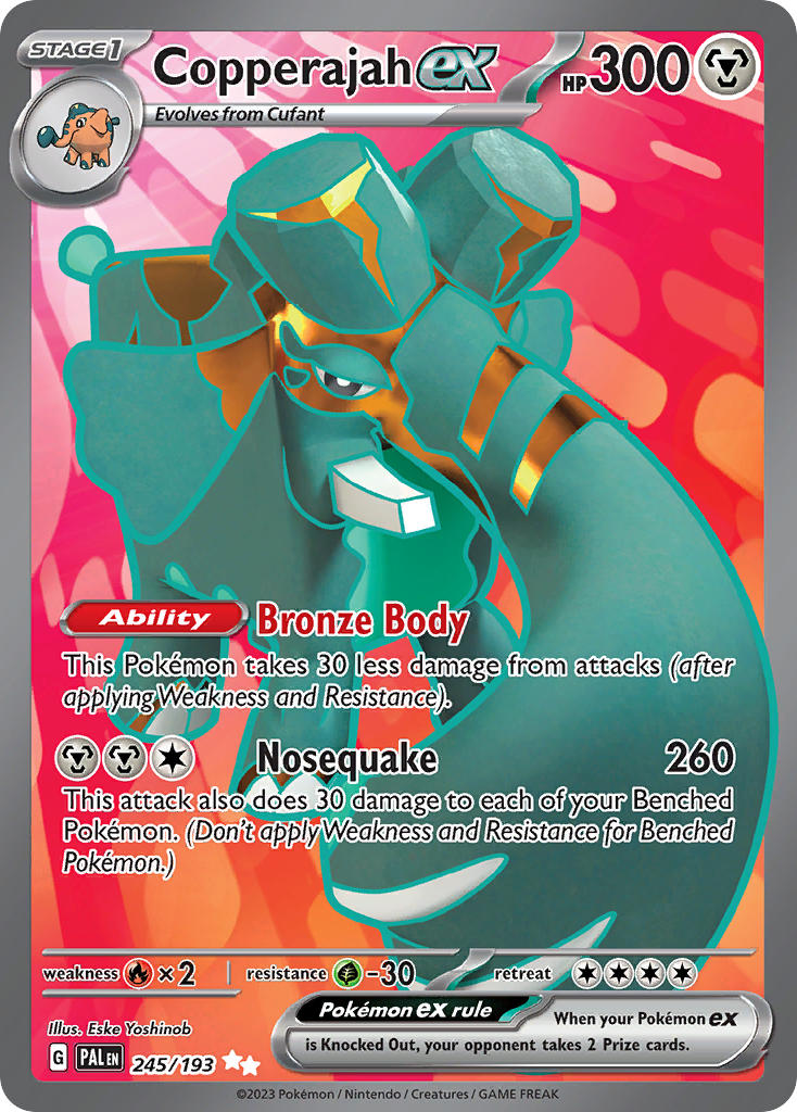Cooperajah ex | Paldea Evolved 245/193